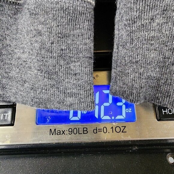 Madewell Men's Doubledown Henley Tee in Gray Stripe Cotton Size XL - Picture 14 of 14